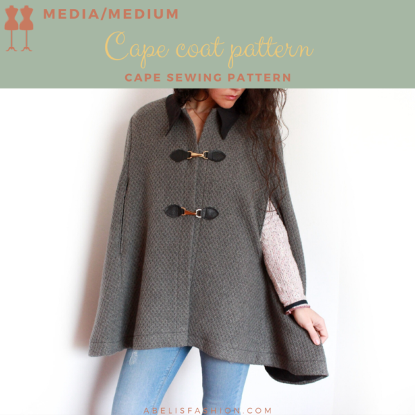 Cape coat pattern