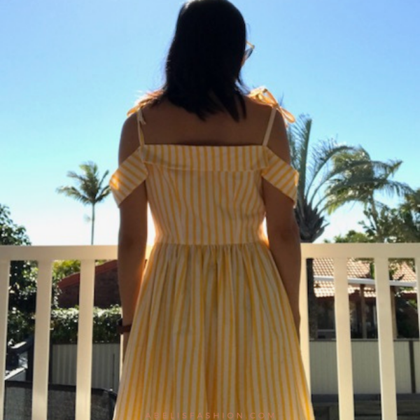 Button-up maxi dress pattern