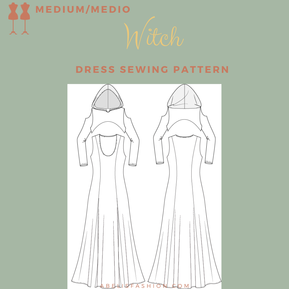 patrón Vestido Medieval Mujer Estuardo