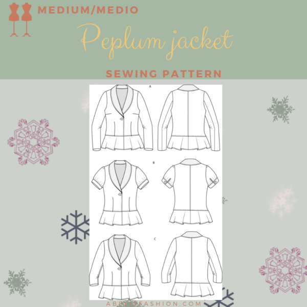 peplum jacket pattern