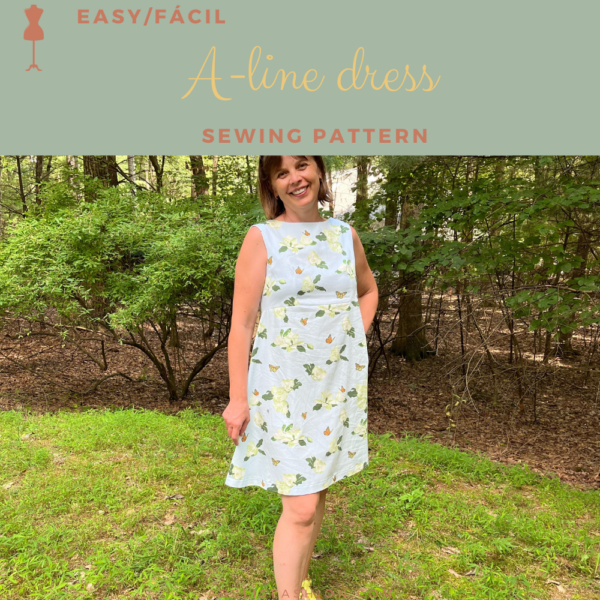 A-line dress pattern