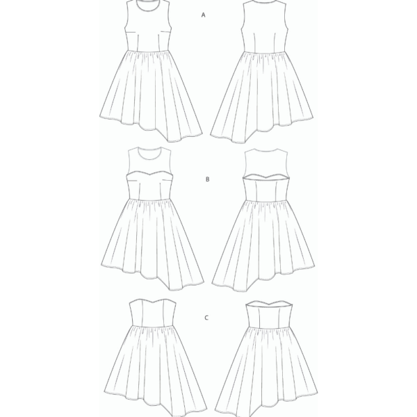 Cocktail dress pattern - Imagen 2