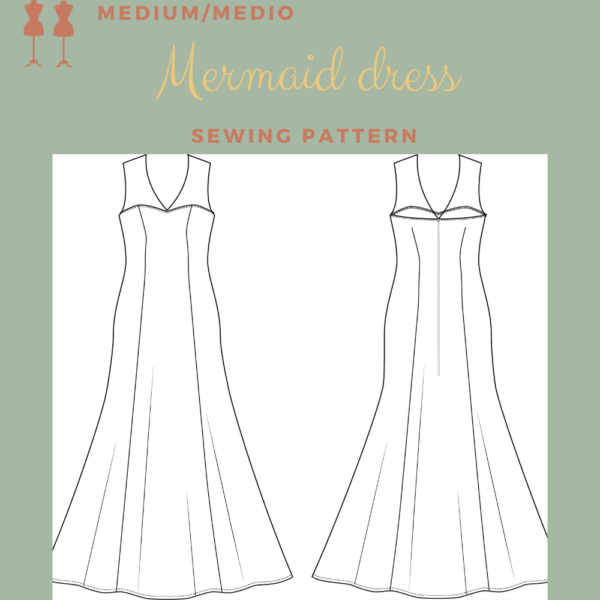 Mermaid dress pattern