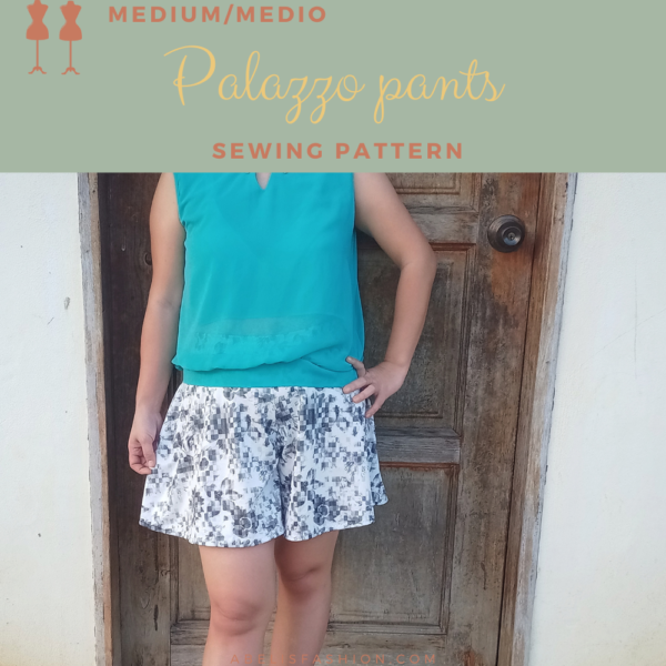 Palazzo pants pattern