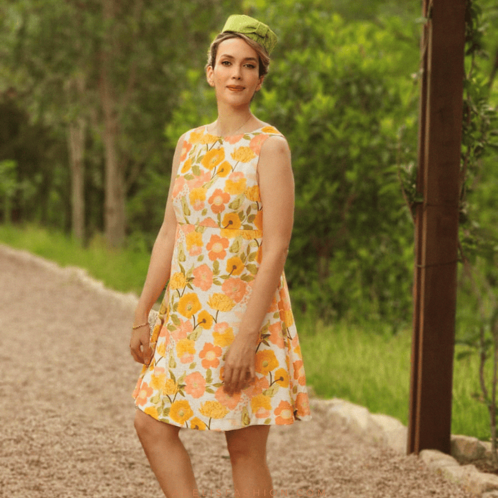 A line dress pattern