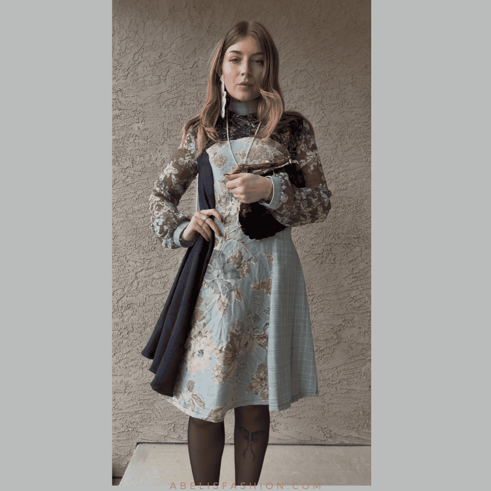 Princess seam midi dress pattern